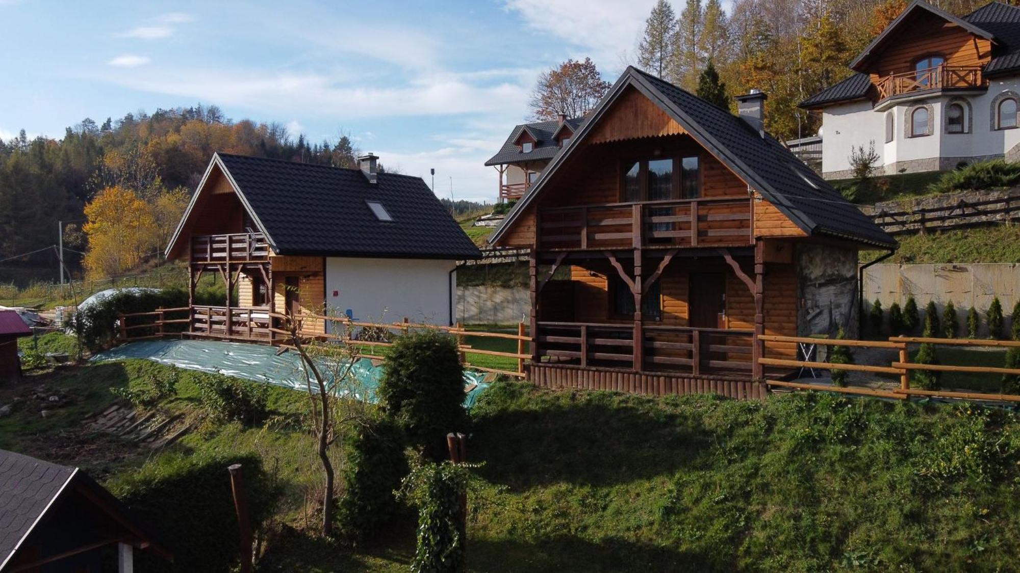 Domek Dzikusowka 1 Bieszczady Solina Polanczyk Zawoz Cisna Gorzanka Exteriör bild
