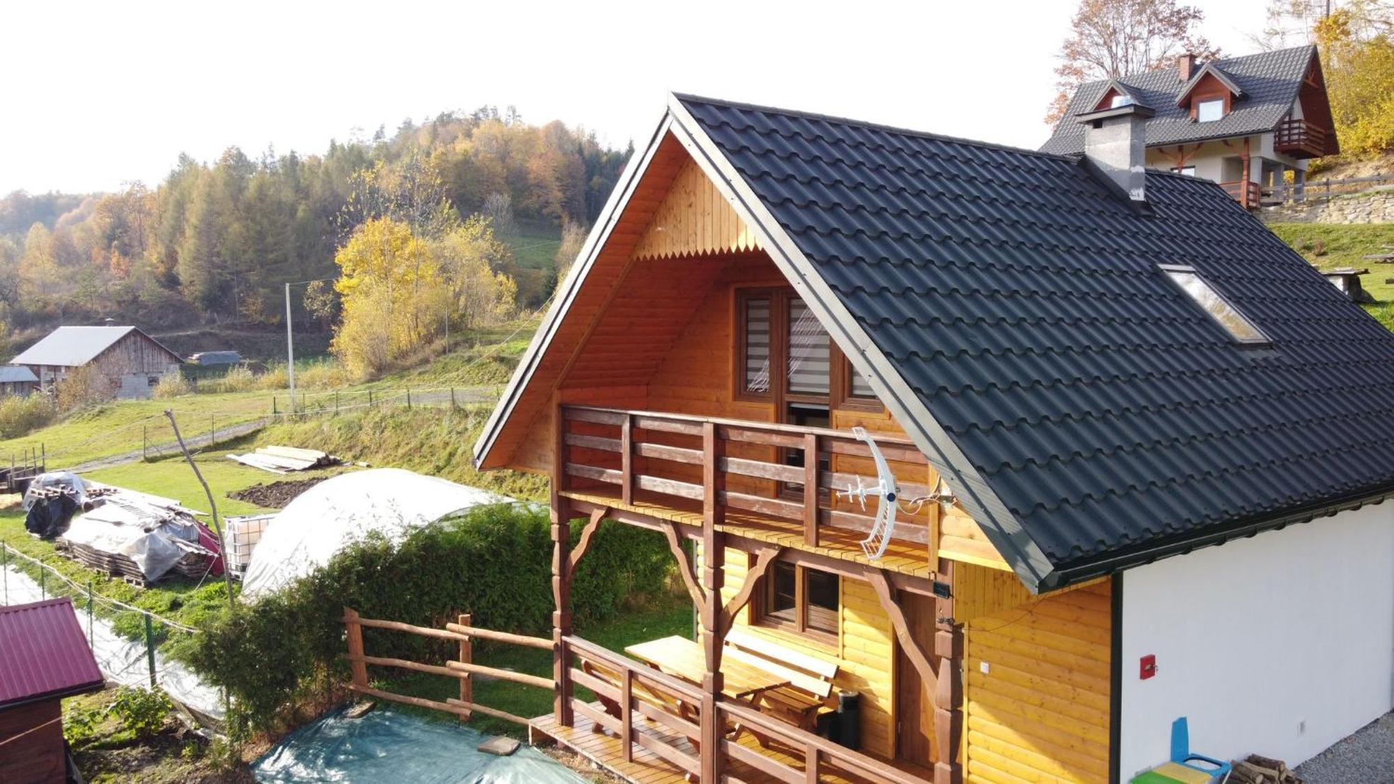 Domek Dzikusowka 1 Bieszczady Solina Polanczyk Zawoz Cisna Gorzanka Exteriör bild
